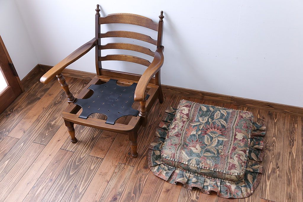 中古　飛騨産業　穂高　WINDSOR　1人掛けチェア(ソファ)(2)