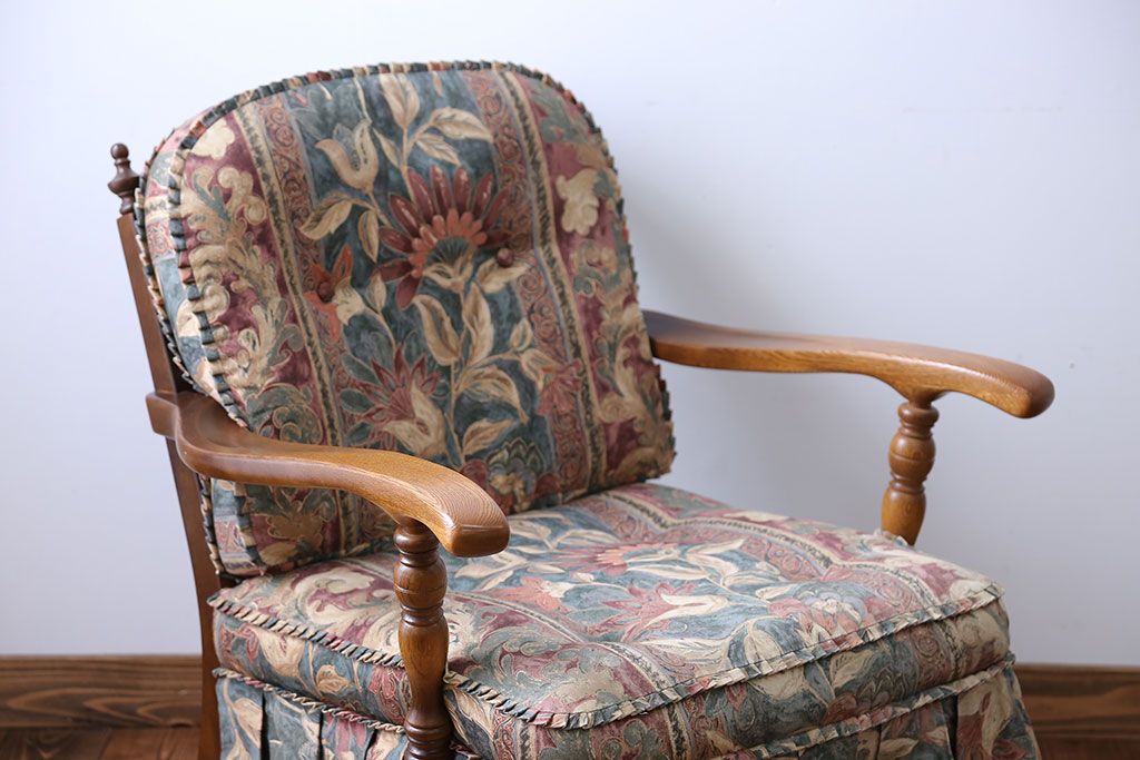 中古　飛騨産業　穂高　WINDSOR　1人掛けチェア(ソファ)(2)