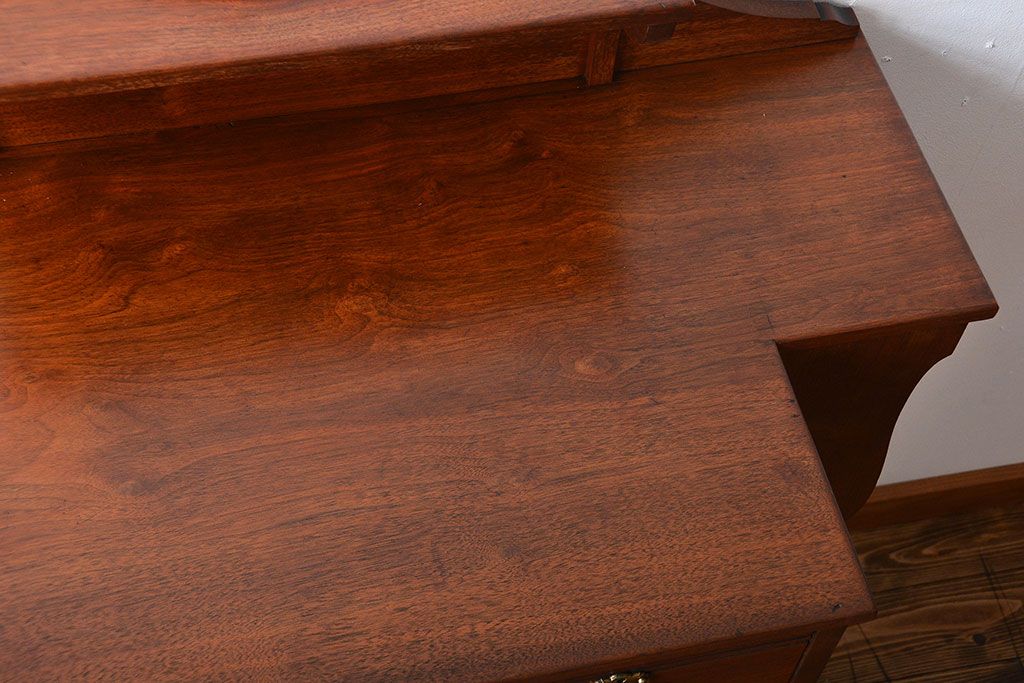 アンティーク家具　イギリスアンティーク　マホガニー材のドロワー