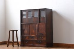 アンティーク家具　古民具・骨董　上品な茶箪笥