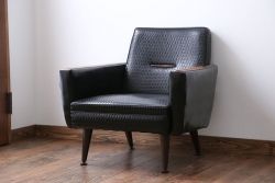 レトロ家具　レトロな一人掛けソファ(1)