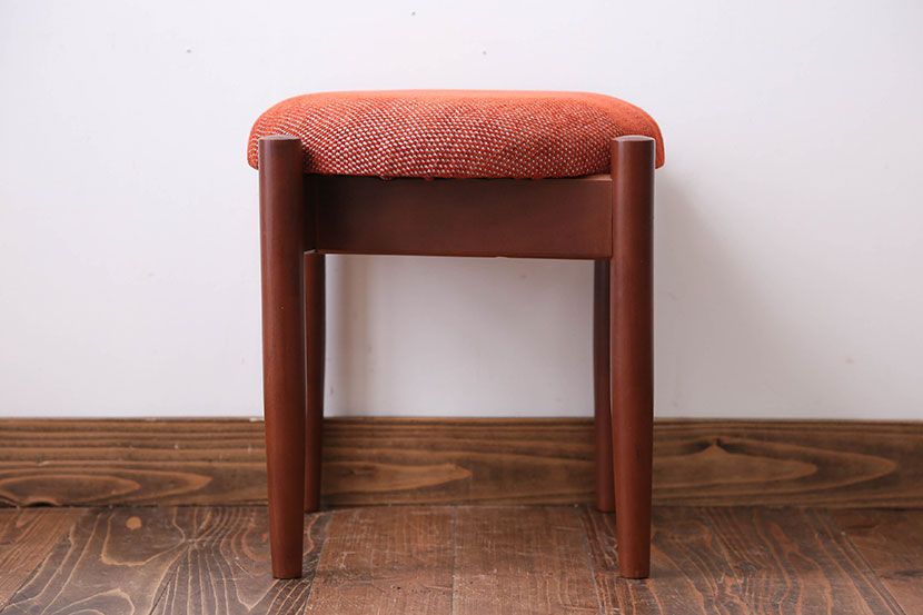 レトロ家具　昭和レトロ　かわいいスツール(2)