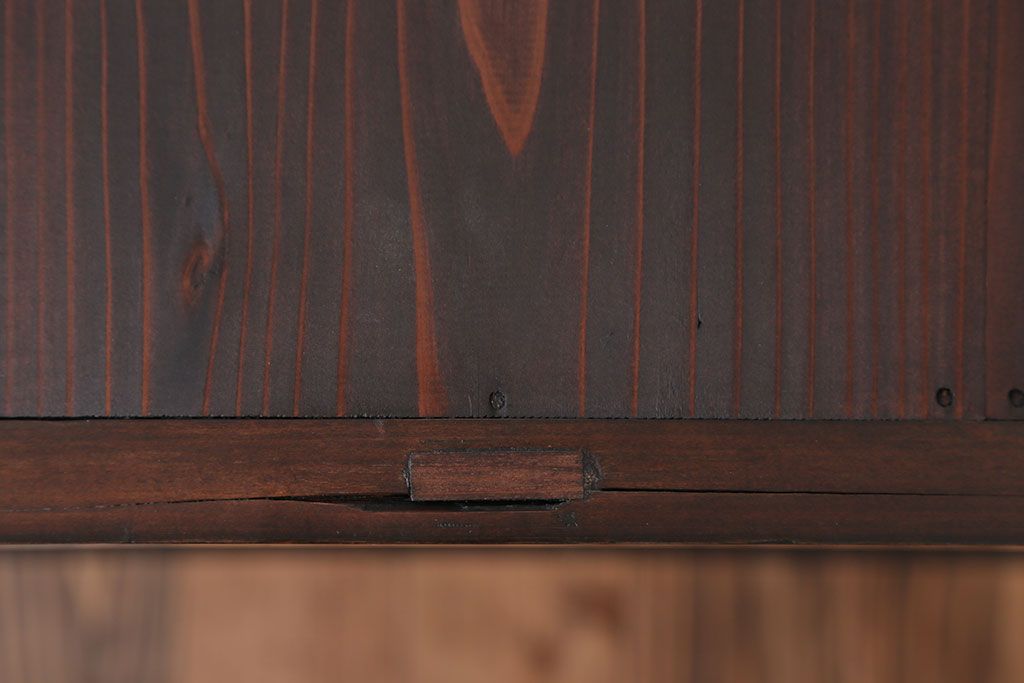 アンティーク家具　古民具・骨董　古い水屋箪笥サイドボード