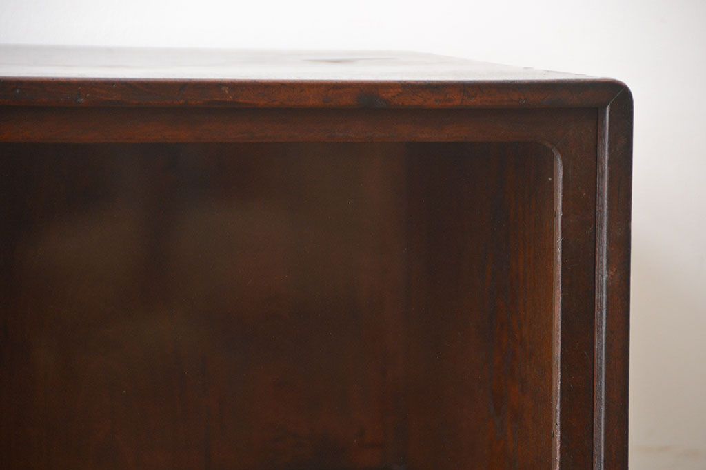 レトロ家具　昭和レトロ　引き出し5杯付き収納棚