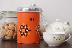 アンティーク雑貨　1970年代　オランダ・brabantia(ブラバンシア)キャニスター