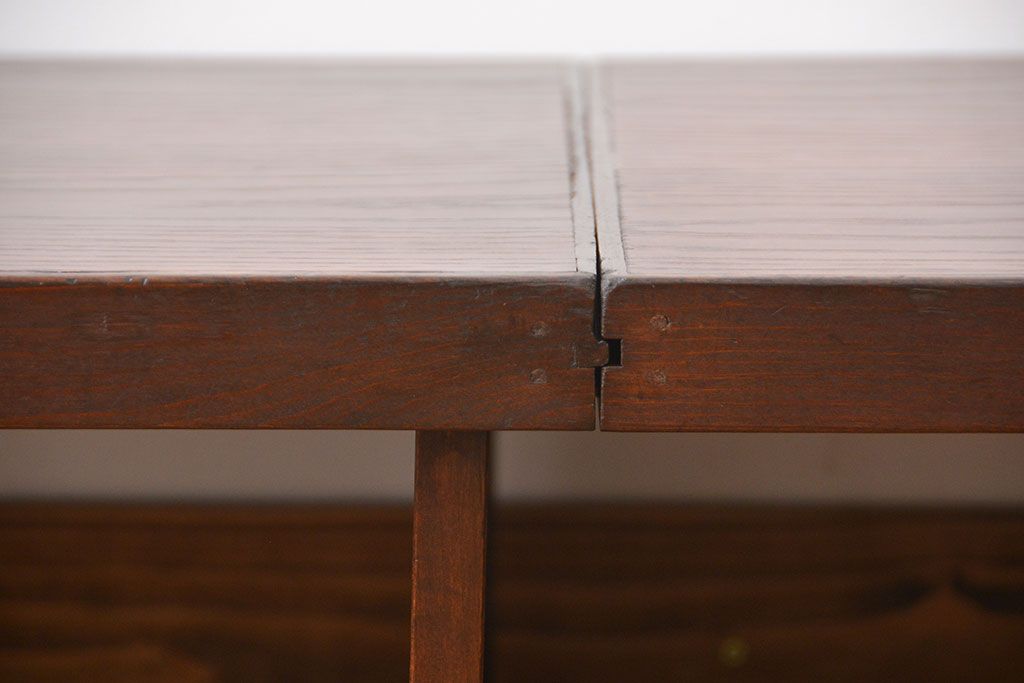 レトロ家具　昭和レトロ　折り畳み式アンティーク裁ち板(飾り台)