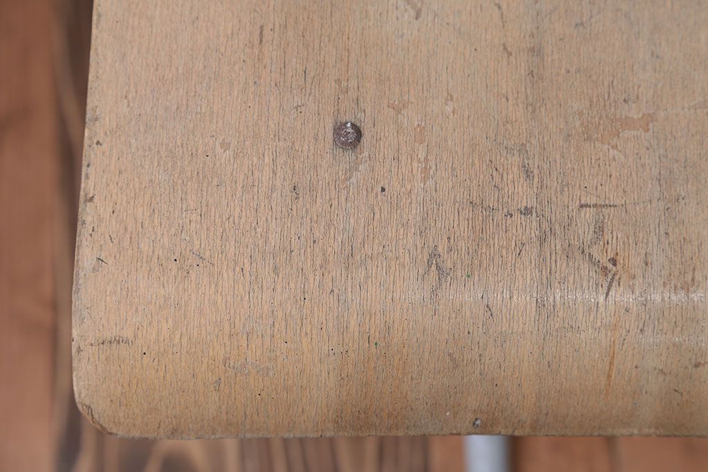 ヴィンテージ家具　イギリスビンテージ　おしゃれな回転椅子(2)