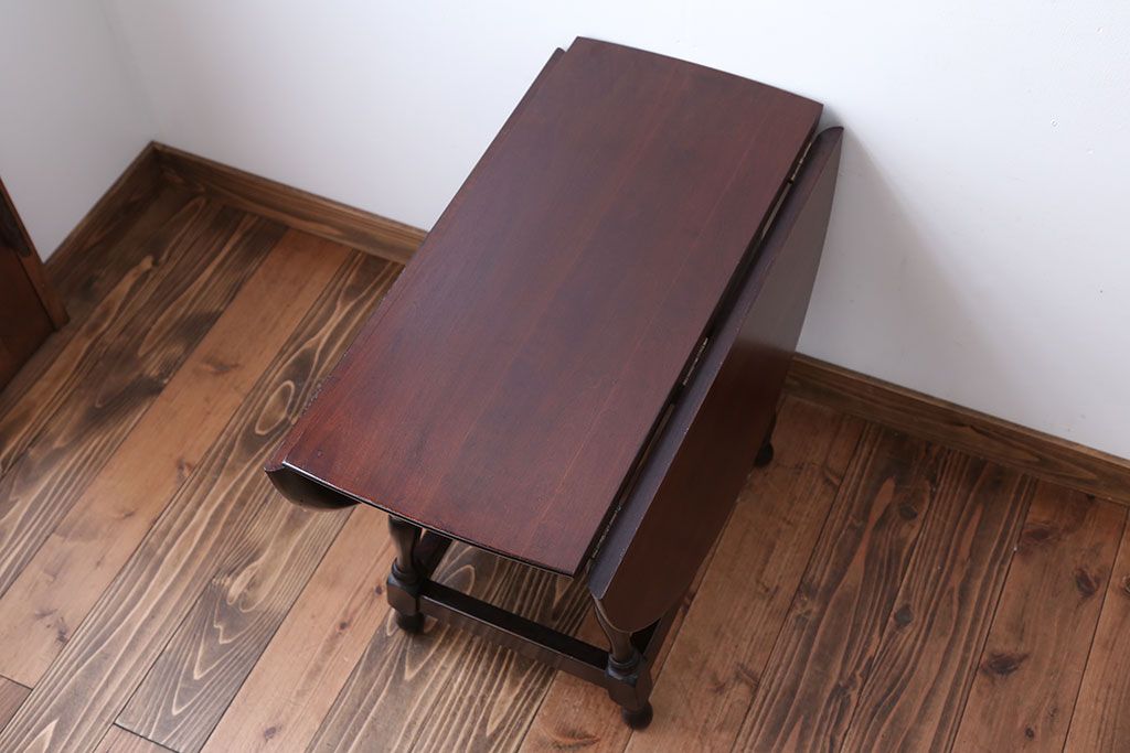 中古 松本民芸家具 小ぶりなバタフライテーブル | ラフジュ工房