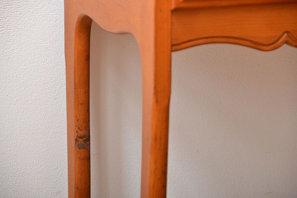 中古　カリモク　引き出し・戸棚付きコンソールテーブル
