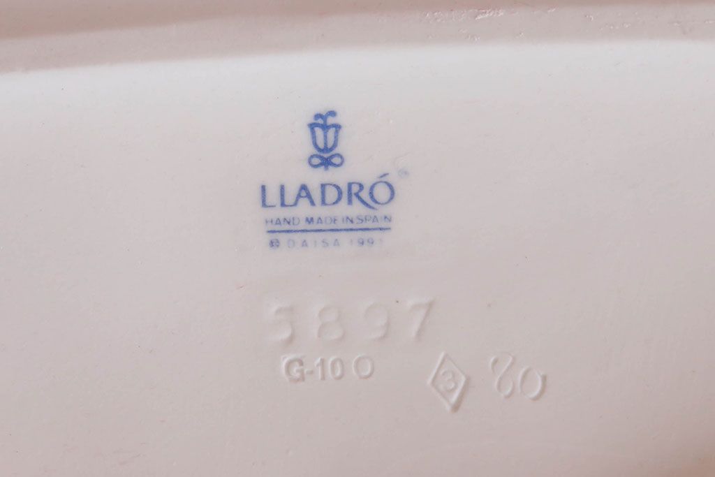 アンティーク雑貨　美品・リヤドロ(LLADRO)クリスマスツリーを飾ろう・箱付き(定価約15万円)