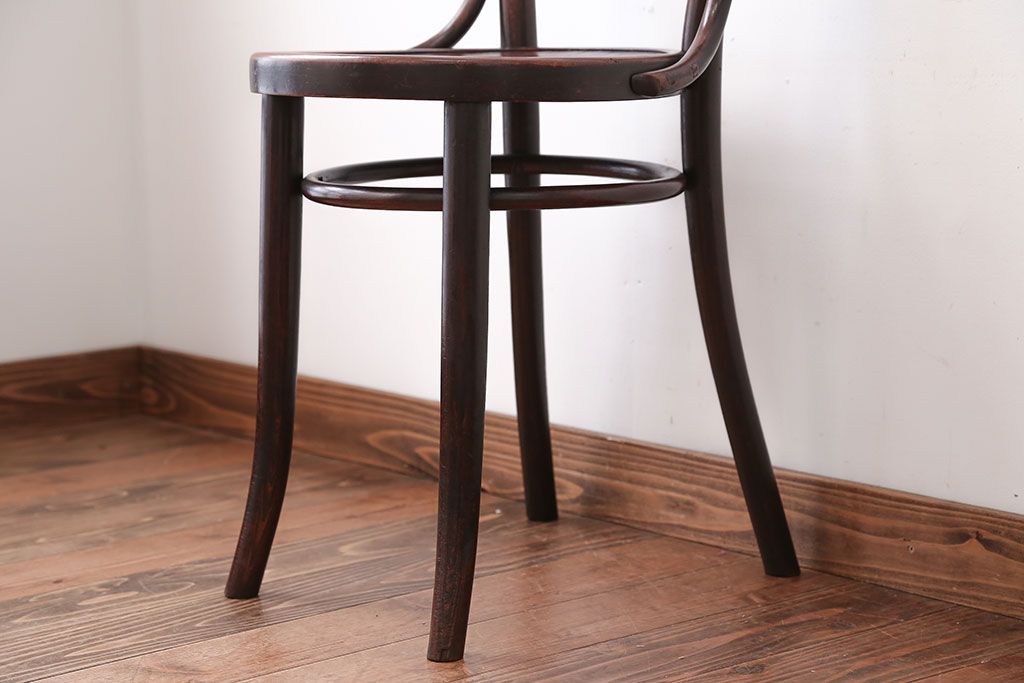 アンティーク家具　アンティーク　THONET(トーネット)社製バルーンバックベントウッドチェア(2)