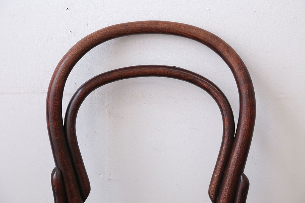 アンティーク家具　アンティーク　THONET(トーネット)社製バルーンバックベントウッドチェア(2)