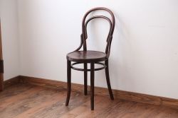 アンティーク家具　アンティーク　THONET(トーネット)社製バルーンバックベントウッドチェア(3)
