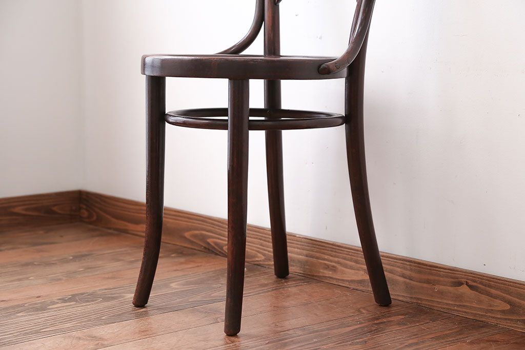 アンティーク家具　アンティーク　THONET(トーネット)社製バルーンバックベントウッドチェア(3)