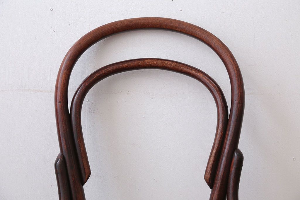 アンティーク家具　アンティーク　THONET(トーネット)社製バルーンバックベントウッドチェア(3)