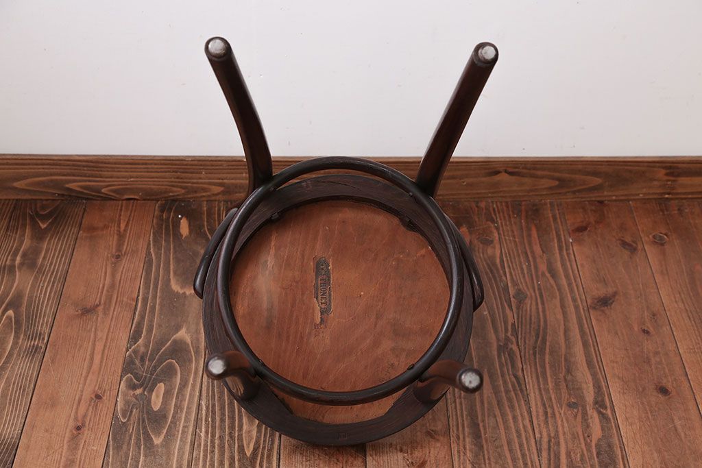 アンティーク家具　アンティーク　THONET(トーネット)社製バルーンバックベントウッドチェア(3)