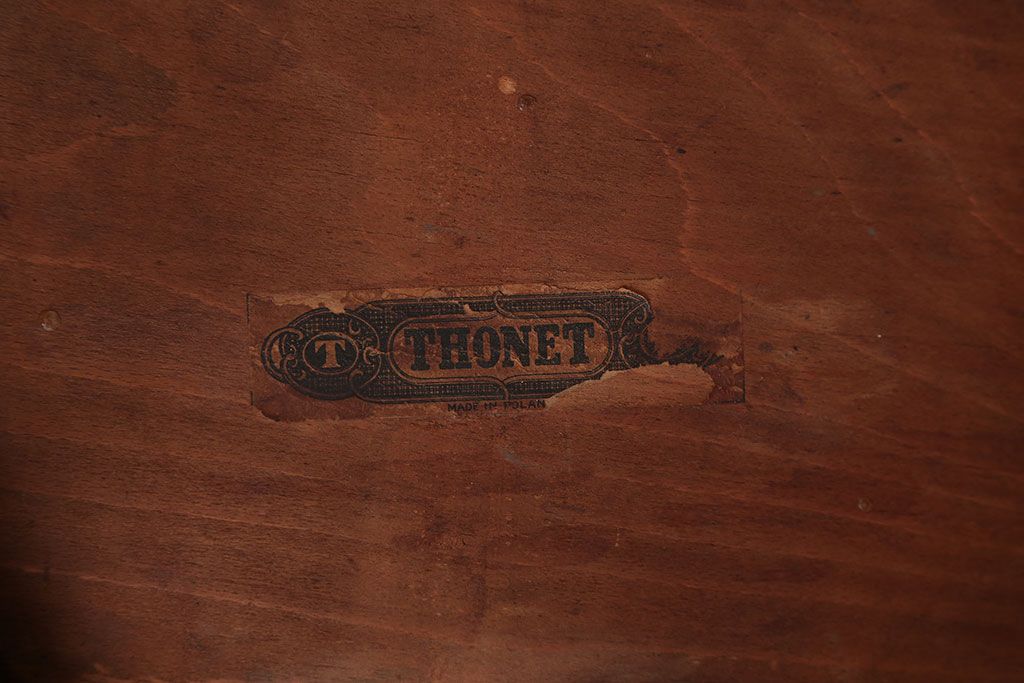 アンティーク家具　アンティーク　THONET(トーネット)社製バルーンバックベントウッドチェア(3)