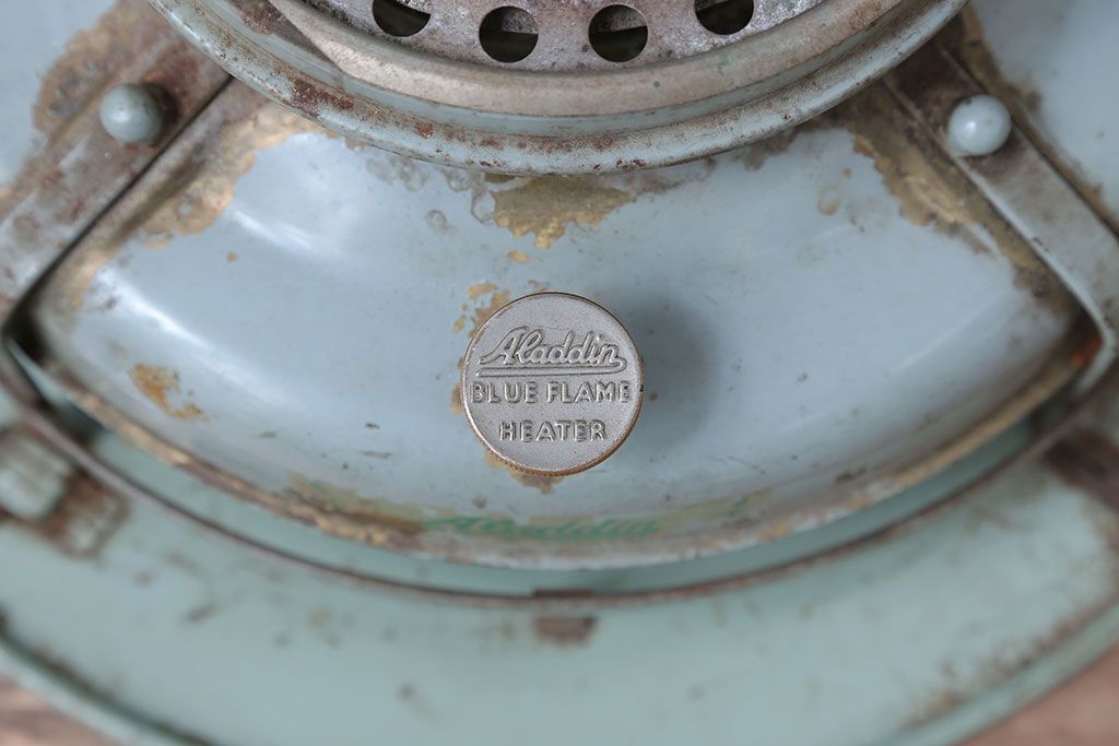 アンティーク雑貨　イギリスビンテージ　アラジンストーブ　Aladdin 3300 Blue Flame Heater