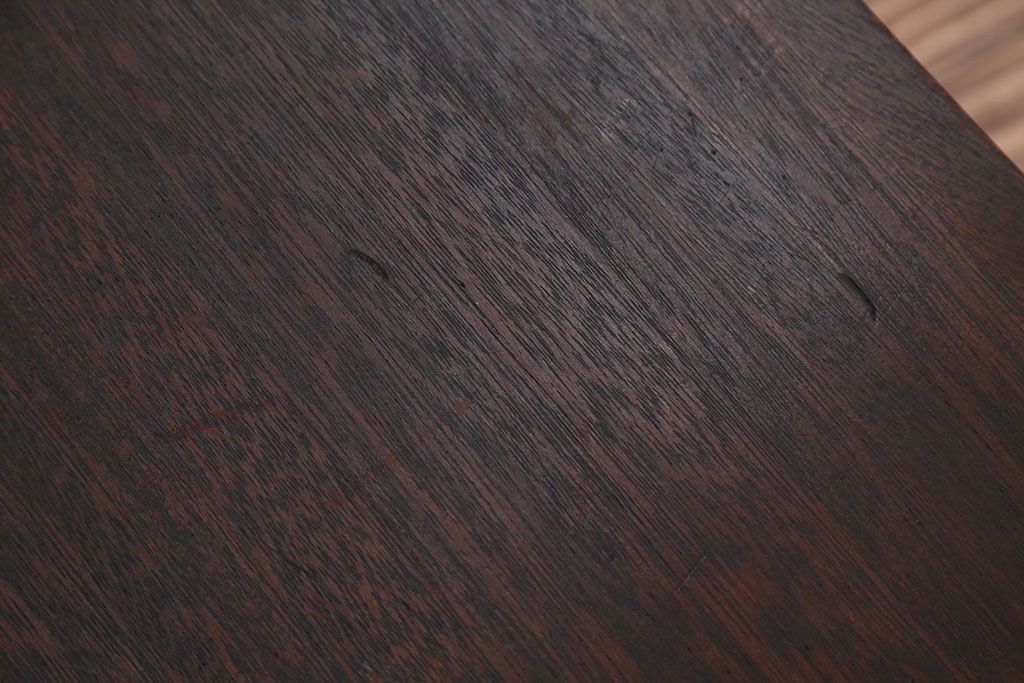 アンティーク家具　和製アンティーク　とっても小さな古い木製の文机
