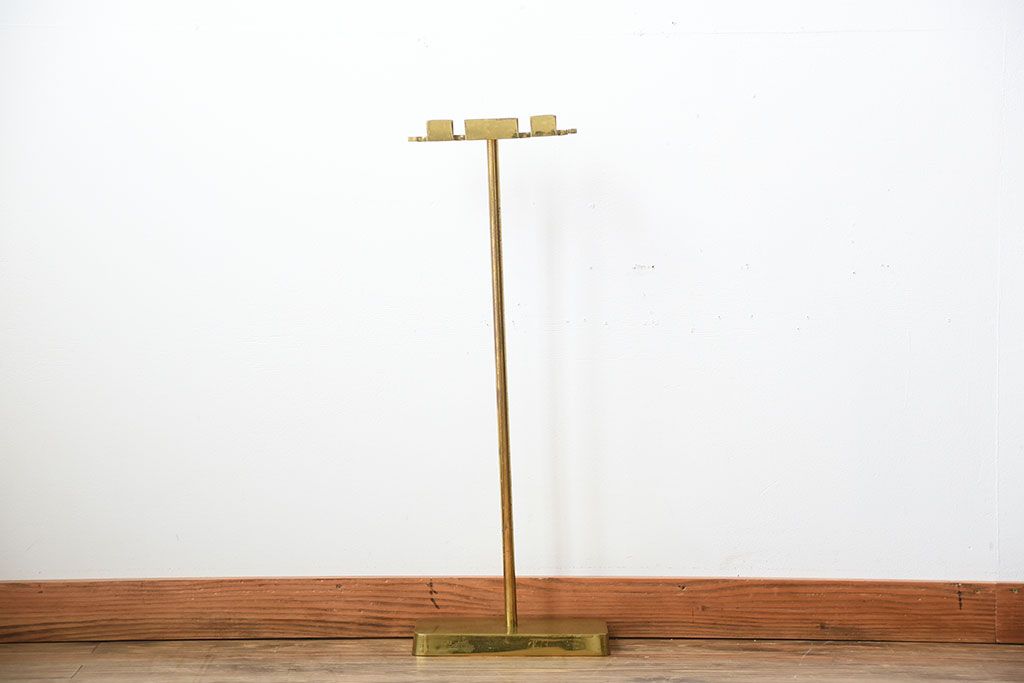 中古　真鍮製ファイヤーツールセット