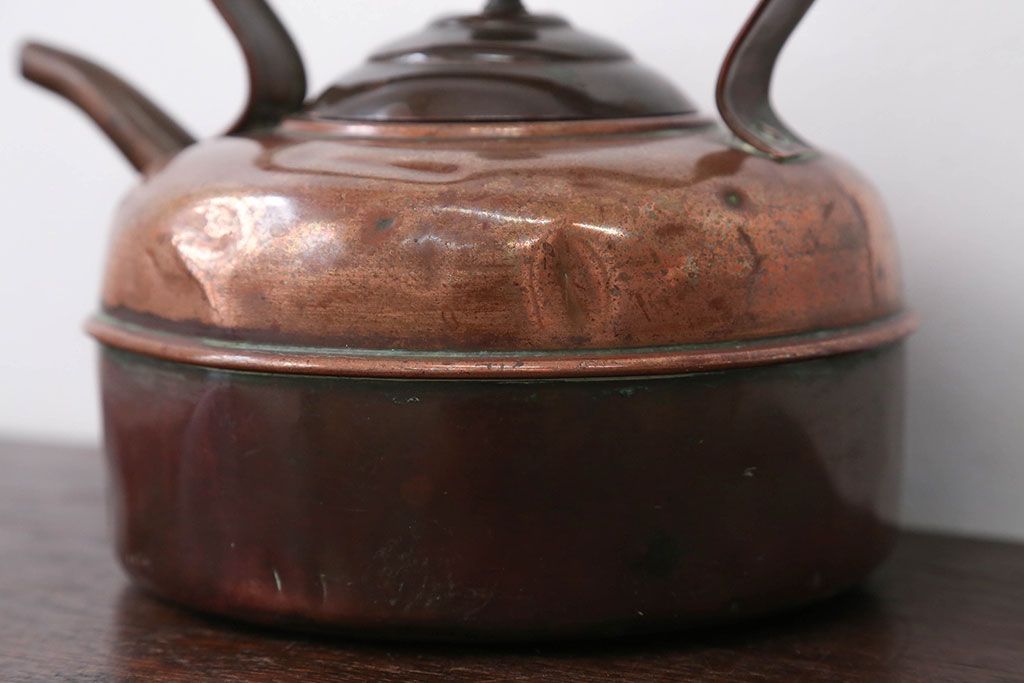 アンティーク雑貨 イギリスアンティーク 銅製のレトロなケトル(やかん) | ラフジュ工房