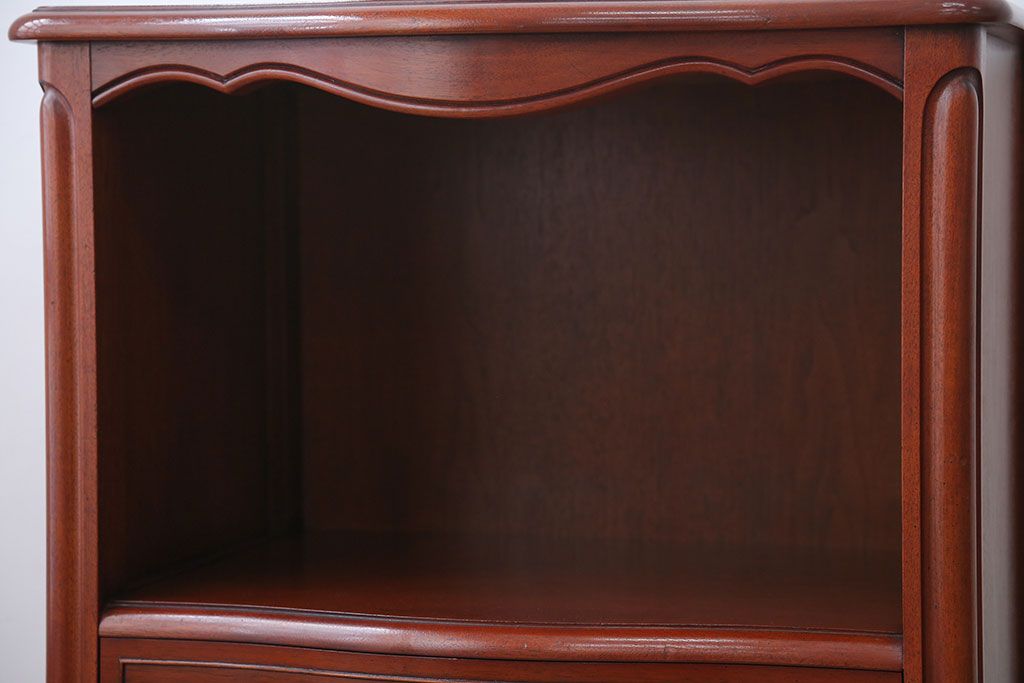 中古　DREXEL HERITAGE(ドレクセルヘリテイジ)　Touraine(ツーレイン)シリーズ・マホガニー材ナイトテーブル(定価約15万円)