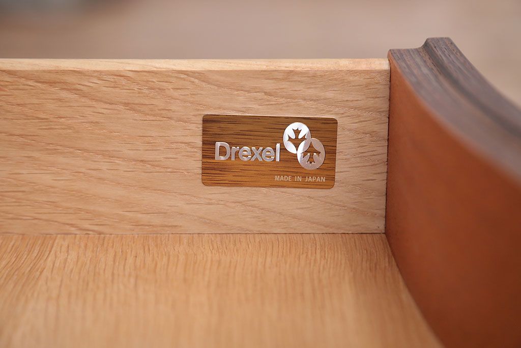 中古　DREXEL HERITAGE(ドレクセルヘリテイジ)　Touraine(ツーレイン)シリーズ・マホガニー材ナイトテーブル(定価約15万円)