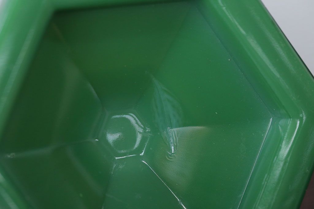 アンティーク雑貨　【H様ご成約済み・ご決済用】イギリスアンティーク　レトロでシンプルなガラス製キャンドルスタンドペアセット