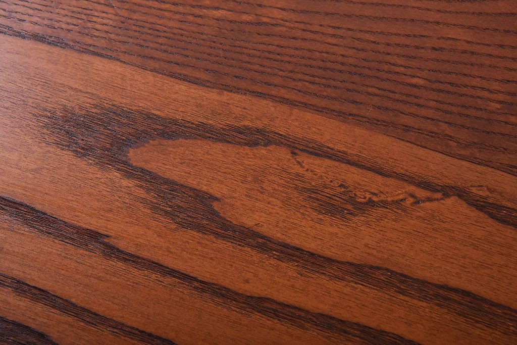 アンティーク家具　アンティーク　個性的な鉄脚がモダンなセンターテーブル(座卓・作業台)