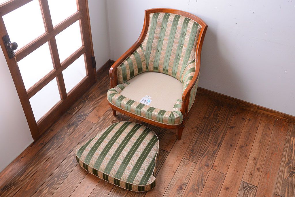 【S様ご成約済み・ご決済用】ドレクセルヘリテイジJAPAN　ローバックチェア　595-628C　I713　Iグレード(定価約46万円)(1)