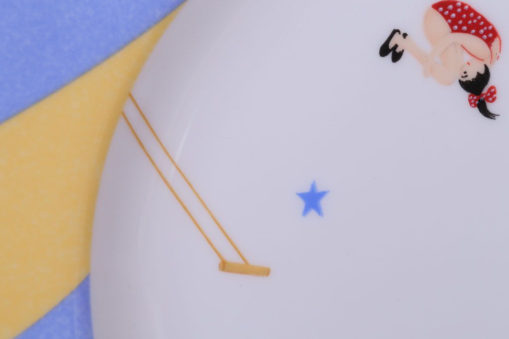 アンティーク雑貨　美品　HERMES(エルメス)　CIRCUS(サーカス)　プレート皿4枚セット