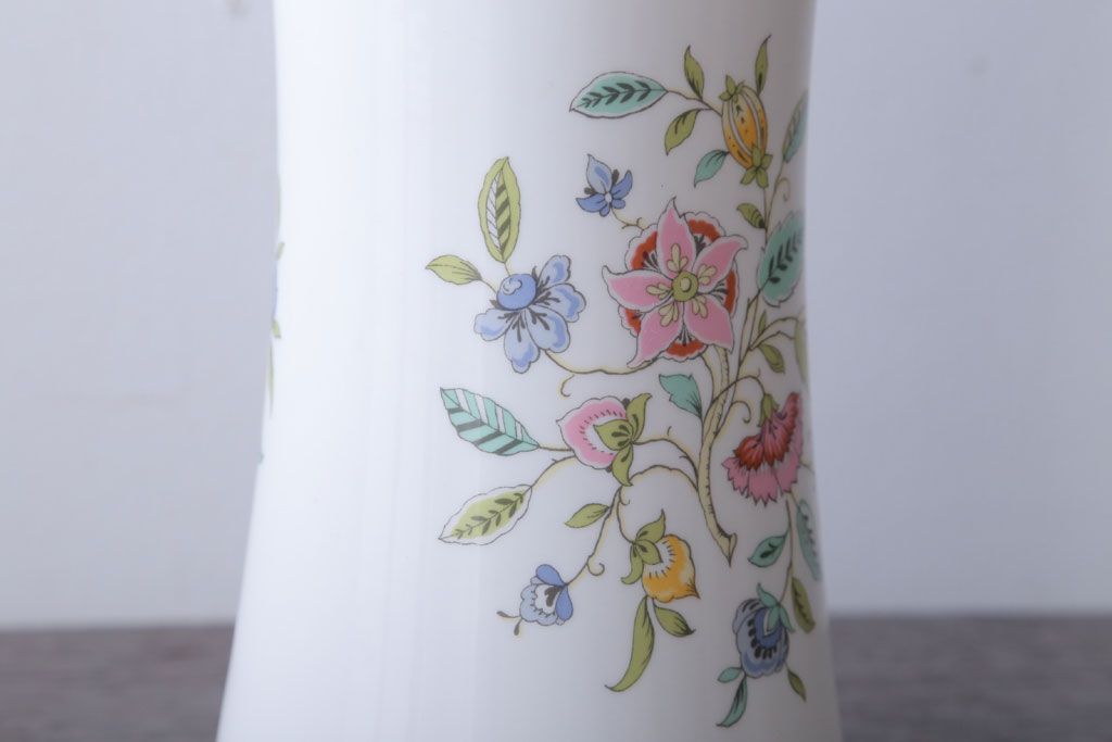 アンティーク雑貨　イギリスMINTON(ミントン)　Haddon Hall(ハドンホール)　花瓶・フラワーベース