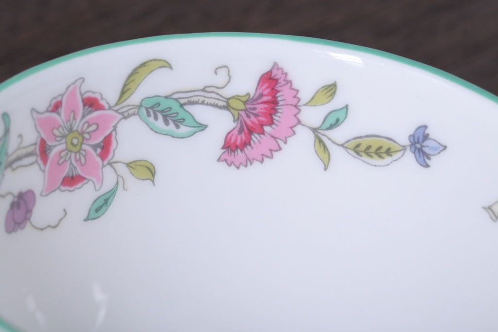 アンティーク雑貨　イギリスMINTON(ミントン)　Haddon Hall(ハドンホール)　カップ&ソーサー4客セット