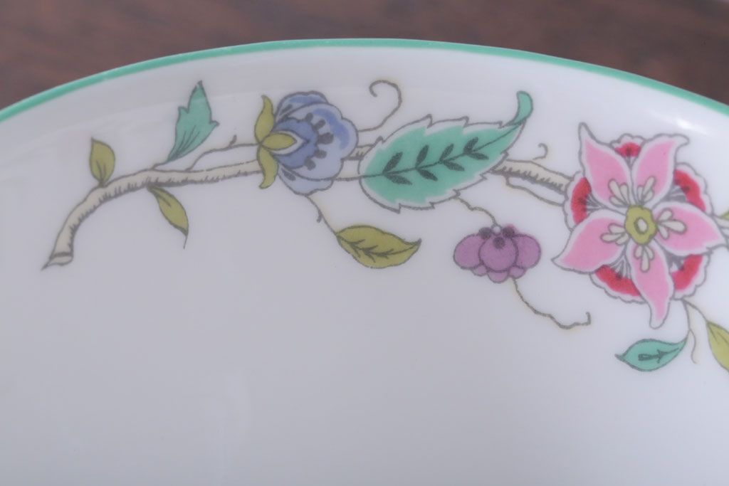 アンティーク雑貨　イギリスMINTON(ミントン)　Haddon Hall(ハドンホール)　カップ&ソーサー4客セット