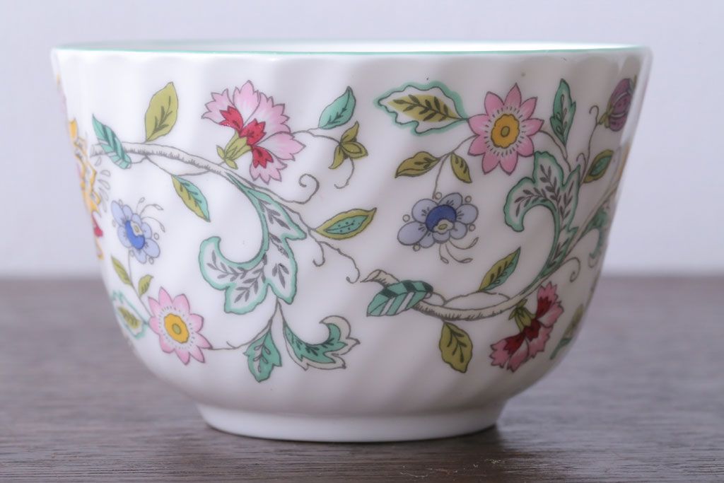 アンティーク雑貨　イギリスMINTON(ミントン)　Haddon Hall(ハドンホール)　カップ&ソーサー4客セット