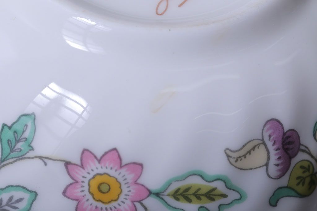 アンティーク雑貨　イギリスMINTON(ミントン)　Haddon Hall(ハドンホール)　カップ&ソーサー4客セット