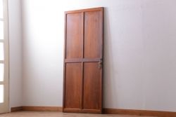 アンティーク　総檜材!上品な古い木のドア
