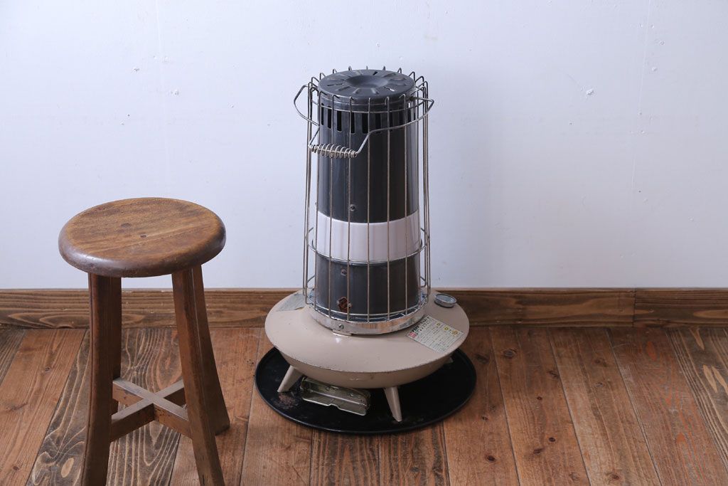 アンティーク雑貨　昭和レトロ　ナショナル　松下電器　古い石油ストーブ(箱付き)
