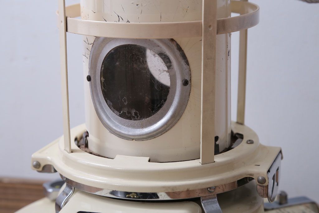 アンティーク雑貨　昭和レトロ　アラジンストーブ　J390001(替え芯付き)