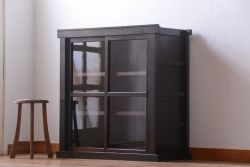アンティーク家具　古民具・骨董　珍品!小振りな水屋戸棚