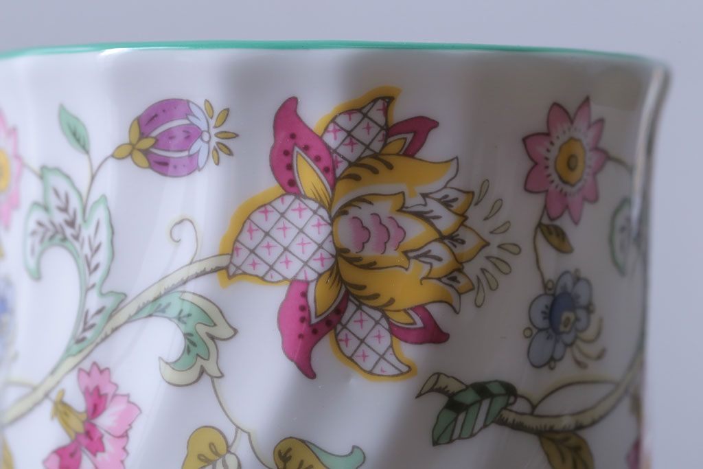 アンティーク雑貨　イギリスMINTON(ミントン)　Haddon Hall(ハドンホール)　タンブラー2客セット