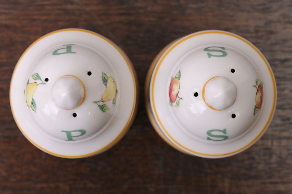 アンティーク雑貨 Villeroy&Boch(ビレロイ&ボッホ) バスケット