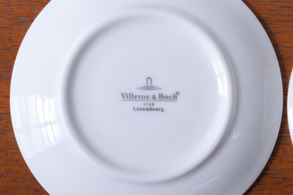 Villeroy & Boch(ビレロイ&ボッホ)　デミタスカップ&ソーサー5客