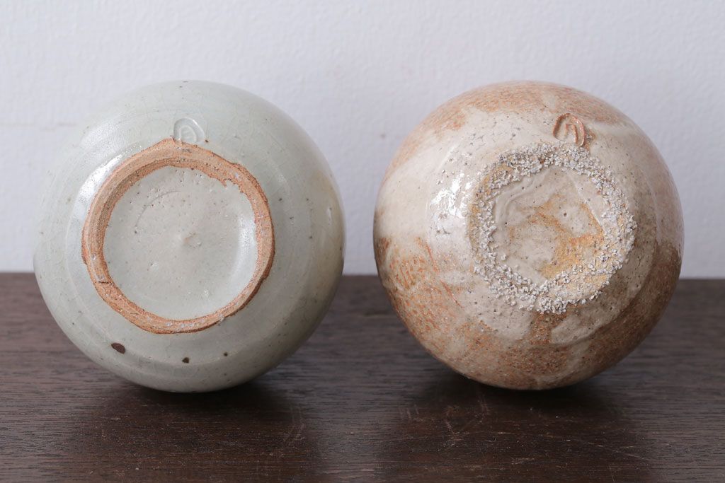松井康成 鉄絵小鉢作5客 共箱 汲出し茶碗にも 酒
