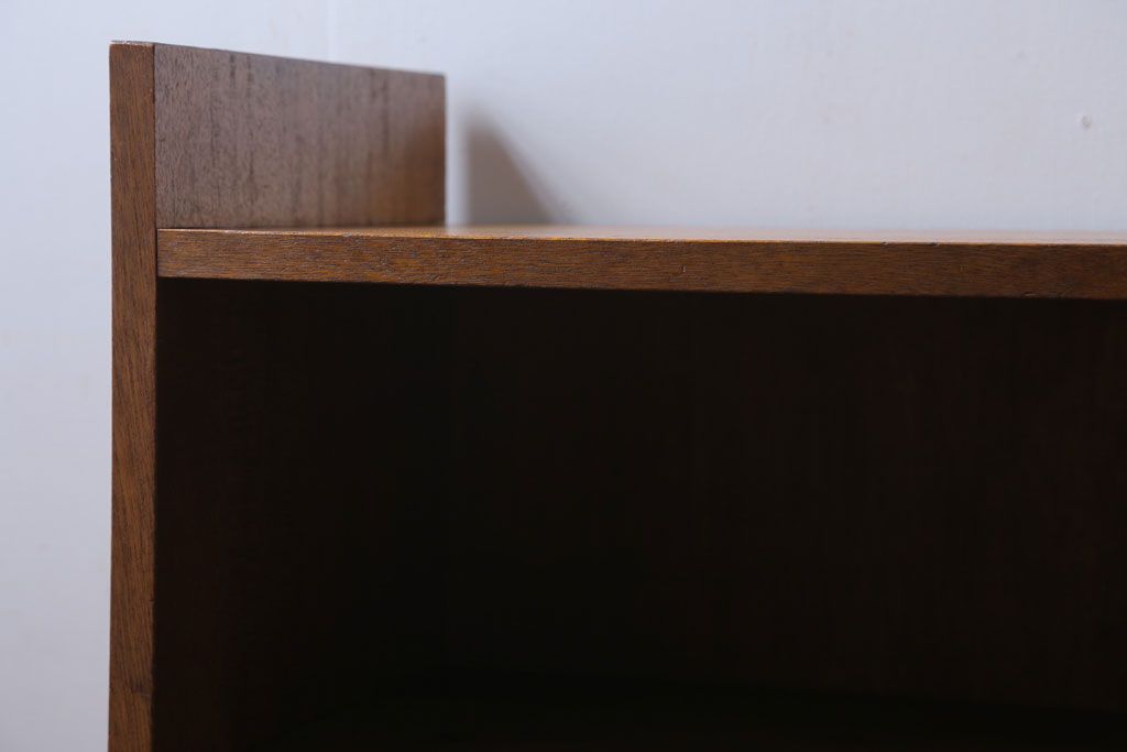 アンティーク家具　アンティーク　オープンラックの小さな収納棚(テレビ台)