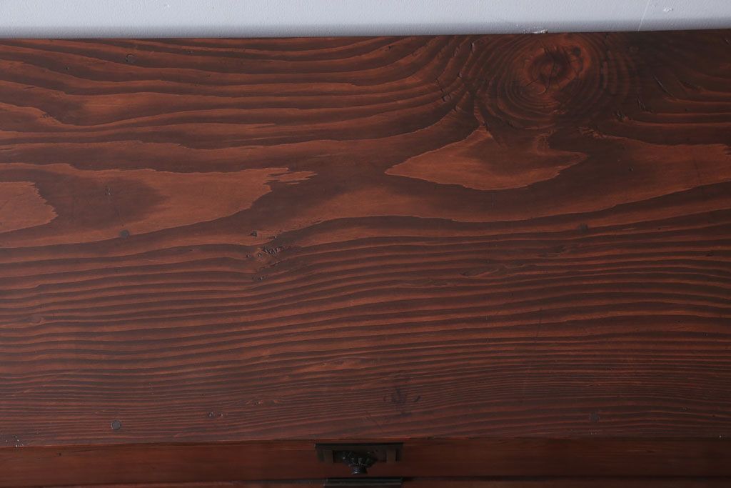 アンティーク家具　古民具・骨董　シンプルで上品な時代箪笥ローボード(ローチェスト)