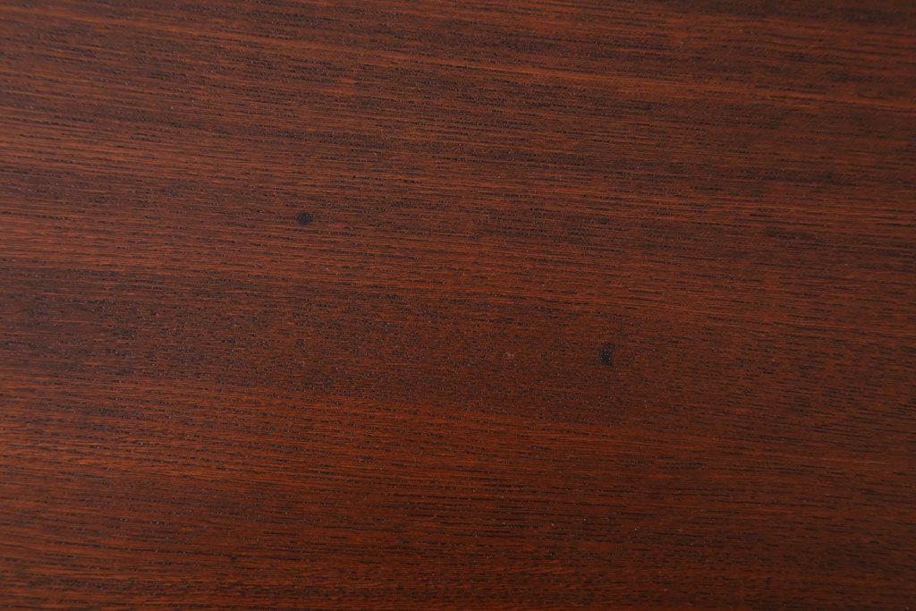 レトロ家具　アンティーク　天板栓材一枚板!レトロな角ちゃぶ台