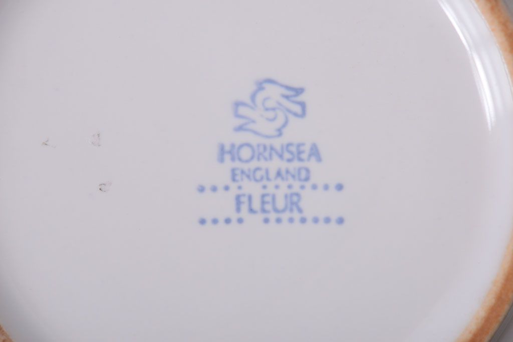 アンティーク雑貨　イギリスビンテージ　HORNSEA(ホーンジー)　カップ&ソーサーなど7点