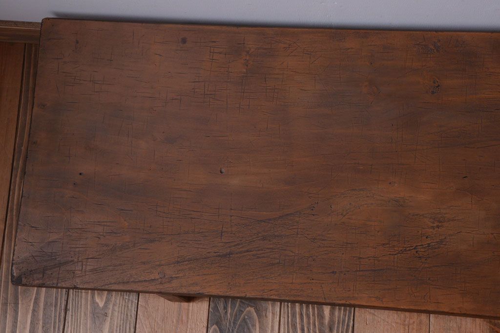 アンティーク家具　ジャンク品　古い木味のアンティーク裁ち板
