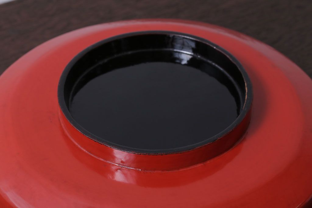 アンティーク雑貨　大正〜昭和初期　金蒔絵菓子鉢2点(漆器)